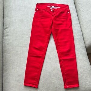 Celebrity Pink, s3, red jeans, skinny, 5 pocket